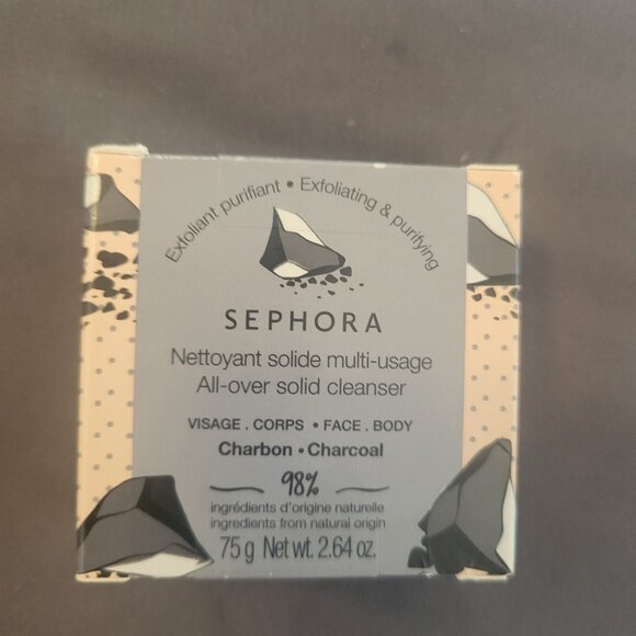 All over solid cleanser by Sephora - Charcoal - Picture 1 of 4
